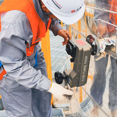 14 Inch Manual Flange Facing Machine - High Precision Portable Flange Facer for On-Site Repair