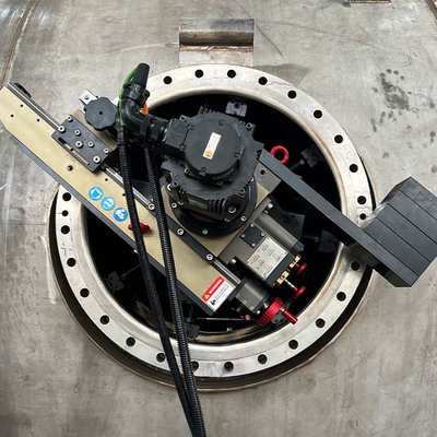 40 Zoll Flanschfräsmaschine OD-Montage Flanschfräser tragbar für die Vor-Ort-Reparatur von Dichtungsflächen
