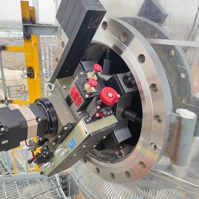 40 pollici id montato flange pneumatico facciato innovativo portatile facciato macchina