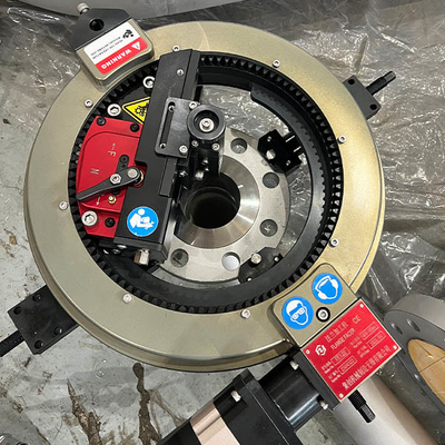 45RPM Flange Facing Machine 2-17.7 Inches OD Mounted Tool For Pipe End Flange Repair