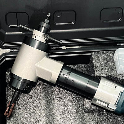Compact Pneumatic Pipe Beveling Machine Internal Mounted For Small Bore Weld Preparation