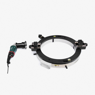 Accurate Pipe Cutting And Beveling Machine 457-610mm Working Range