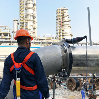 Split Frame Pipe Cutting Machine with Hydraulic Motor for 355–508 mm (14