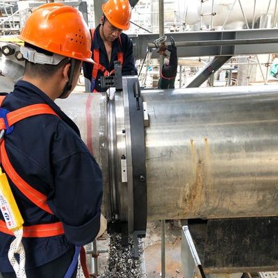16–22 Inch Split Frame Pipe Cutting Machine with Cold Cutting Technology and Split Frame Advantage for Industrial Applications