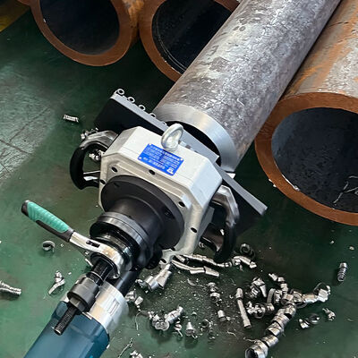 Portable Pipe Beveler with Cold Cutting for 3.15
