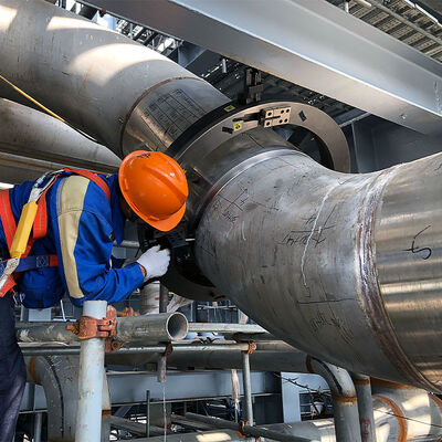 18–24 Inch Pipe Cutting and Beveling Machine with Multiple Drive Options and Cold Cutting Technology