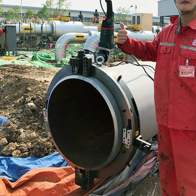 24–30 Inch Pipe Cutting and Beveling Machine with Precision Cold Cutting and Multiple Drive Options
