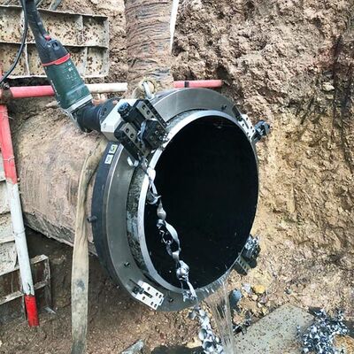 36–42 Inch Portable Pipe Cutting and Beveling Machine with Multiple Drive Options – Cold Cutting System