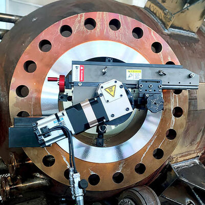 FI26 Portable ID Mounted Flange Facing Machine for 120–700 mm Diameters with Precision On-Site Machining and Modular Construction
