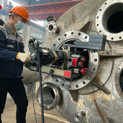 FI40 Portable Flange Facer with 2.2 Hp Power for Precision Machining and Modular Design