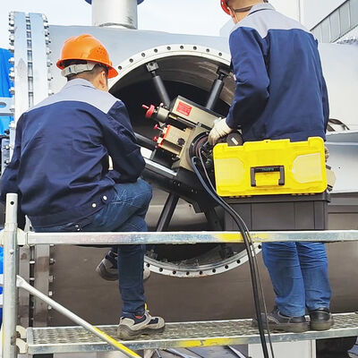 FI60 ID-Mount Flange Facing Machine: Precision Sealing Surface Restoration with ASME-Grade Quality for Large Diameters