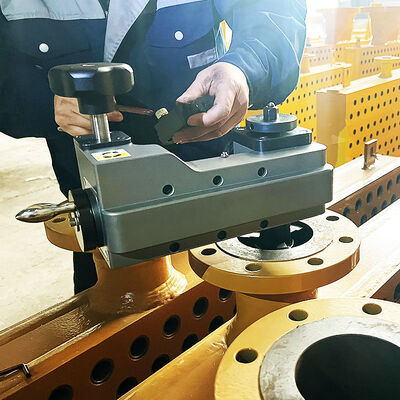 14 Inches Manual Flange Facer Portable Flange Facing Machine for In-Situ Resurfacing